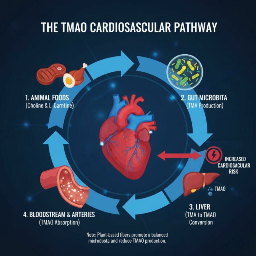 Imagem A-digestão-de-colina-e-carnitina-pela-microbiota-intestinal-dá-origem-ao-TMA-o-primeiro-passo-para-a-formação-do-TMAO